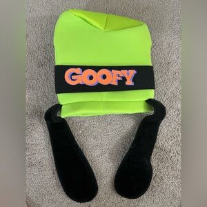 Disney Parks Goofy Tall Green Hat Foam Cap with Ears Adult Size